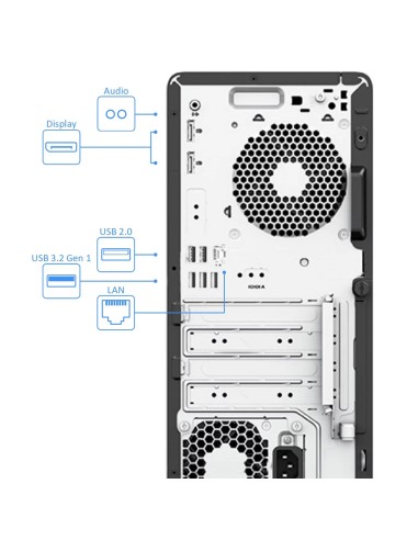 HP ProDesk 600 G6 Tower Computer Intel i5-10400...