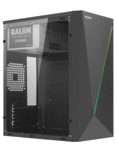 Nuwo Itak IK150 Case Micro ATX Nero con Pannello in Vetro...