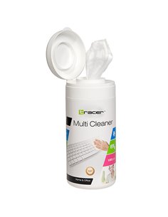 Salviettine Per Pulizia Tastiera Mouse Multi Utilizzo 100 pezzi TRACER KTM42098