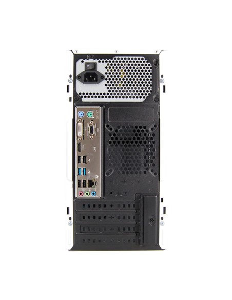 PC Computer Assemblato SMART CPU Intel i5-8400 Ram 16GB SSD 500GB Bianco Freedos