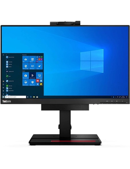 Lenovo All-In-One ThinkCentre TIO 24" Gen4 + PC M910q Tiny Intel i5-7500T Ram 8GB SSD 240GB Webcam Freedos (Ricondizionato Grad