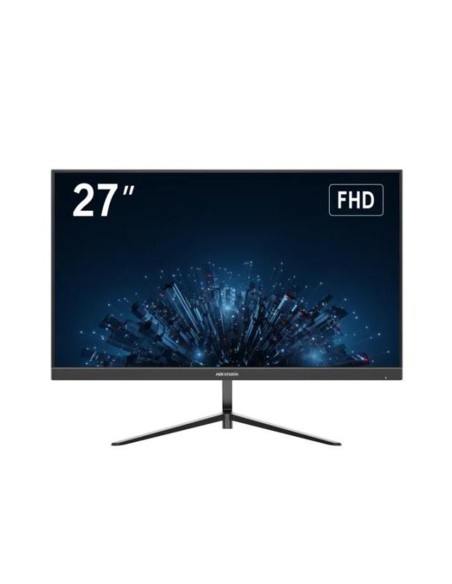 Monitor Led 27'' Hikvision DS-D5027F3-2P2S Full HD 1920x1080 14ms classe E Nero [DS-D5027F3-2P2]