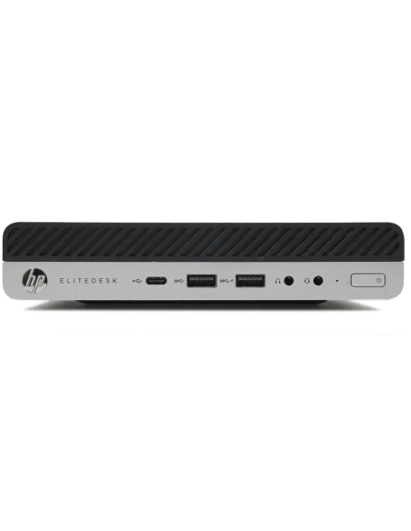 HP EliteDesk 800 G4 Mini Computer Intel i3-8100 Ram 8GB SSD 240GB (Ricondizionato Grado A)
