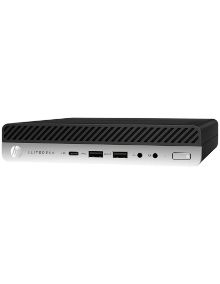 HP EliteDesk 800 G4 Mini Computer Intel i3-8100 Ram 8GB SSD 240GB (Ricondizionato Grado A)