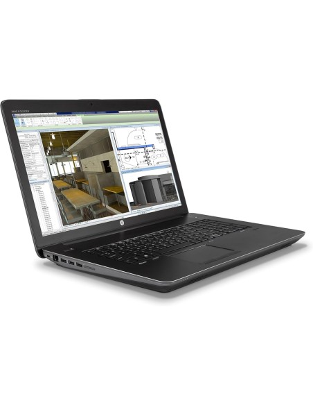 HP Workstation ZBook 17 G3 Notebook 17.3" Intel i5-6440HQ Ram 16GB SSD 512GB Webcam (Ricondizionato Grado A)