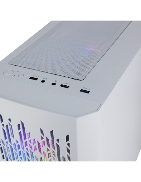 PC Computer Gaming Assemblato Intel i7-8700 Ram 16GB SSD 1TB RTX 5060 8GB GDDR7 Bianco