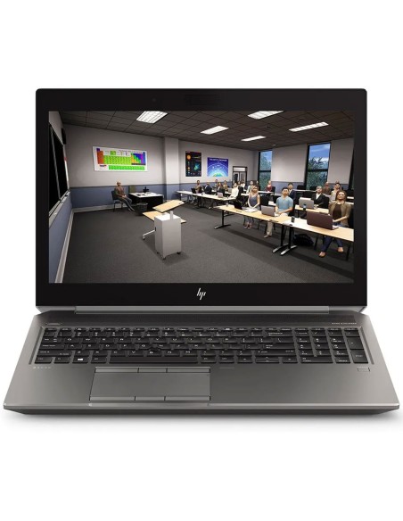 HP ZBook 15 G6 Notebook 15.6" 4K Intel i7-9850H Ram 16Gb SSD 512Gb NVMe Nvidia Quadro T1000 (Ricondizionato Grado B)