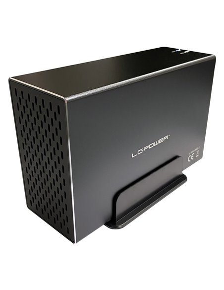 Box Esterno Con 2 Slot Per Hard Disk 3.5" SATA I II III USB 3.2 LC-Power LC-35U3-RAID-2