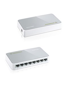 Switch Desktop TP-Link TL-SF1008D 8 Porte RJ45 10/100 Mbps