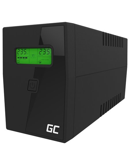 UPS Gruppo Di Continuità 600VA Greencell 2 Schuko