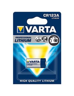Batteria Pila Al Litio CR 123 A 3V Varta