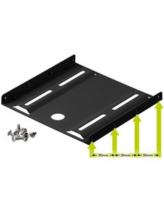 Adattatore Caddy Drive Bay Hard Disk da 2.5" a 3.5" GOOBAY