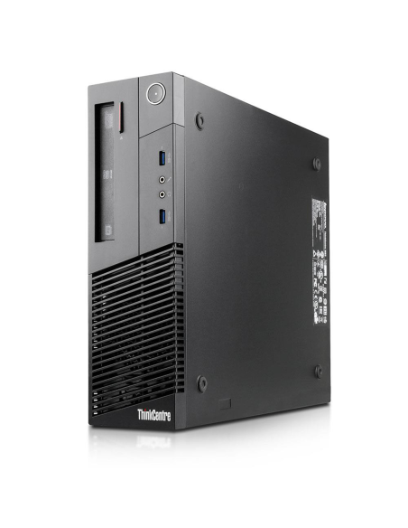 Lenovo ThinkCentre M83 SFF PC Computer Intel i5-4460 Ram 16GB SSD 480GB DVD-ROM (Ricondizionato Grado A)