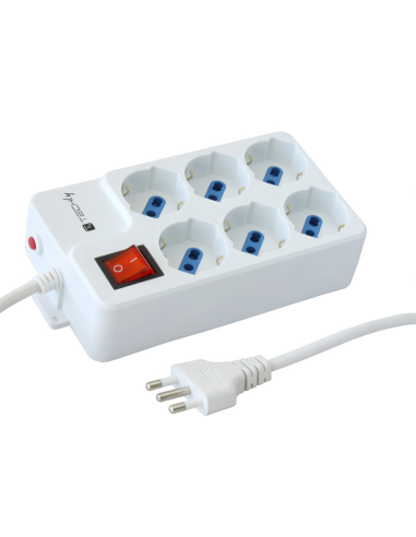 Techly IUPS-PCP-44A Ciabatta Elettrica...