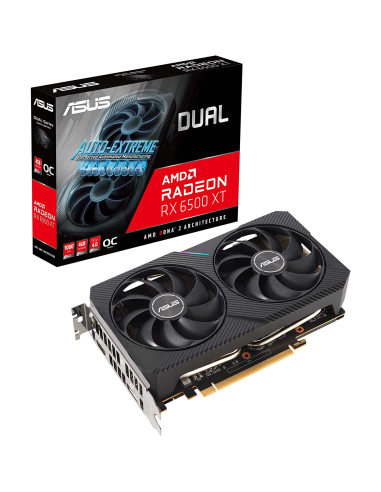 Scheda Video ASUS AMD Radeon RX 6500 XT 4GB GDDR6 Dual OC