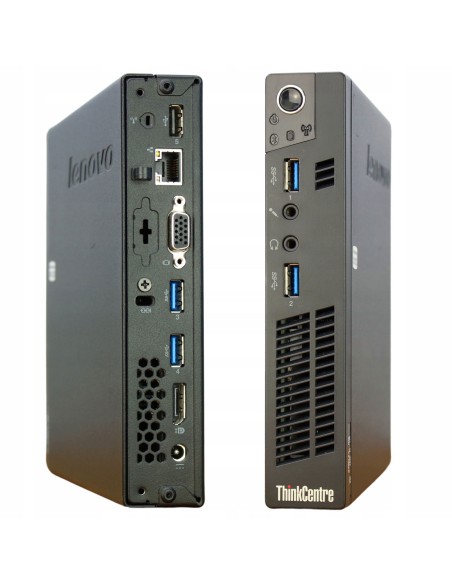 Lenovo ThinkCentre M92P Tiny PC Computer Intel i5-3470T Ram 8GB SSD 240GB (Ricondizionato Grado A)