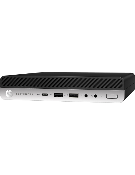 HP EliteDesk 705 G4 Mini PC Computer AMD Ryzen 5 Pro 2400GE Ram 16GB SSD 240GB (Ricondizionato Grado A)