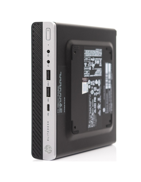 HP EliteDesk 705 G4 Mini PC Computer AMD Ryzen 5 Pro 2400GE Ram 16GB SSD 240GB (Ricondizionato Grado A)