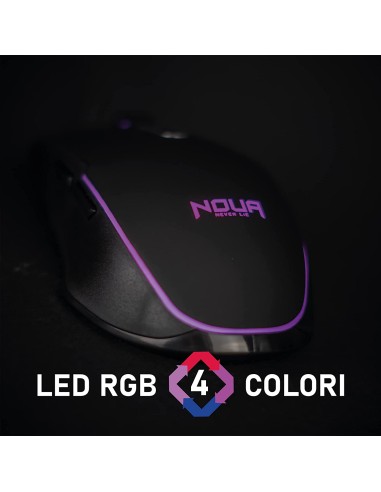 Noua Mouse USB Gaming Neon