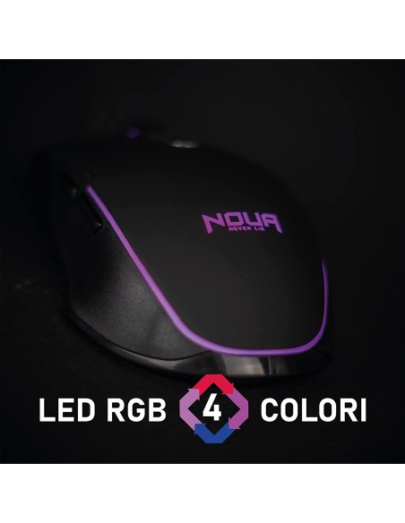 Noua Mouse USB Gaming Neon