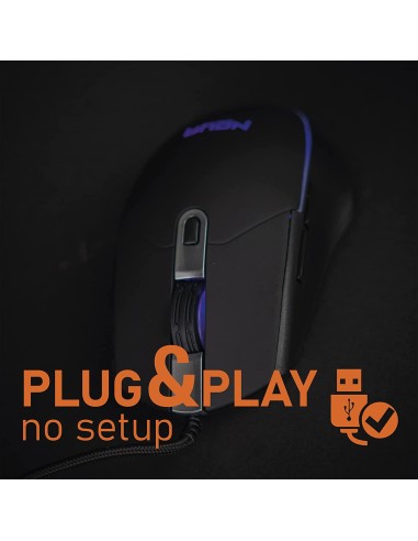 Noua Mouse USB Gaming Neon