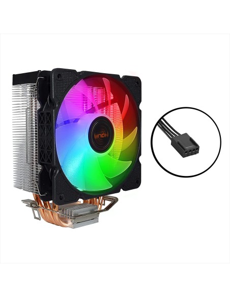 Noua Disturbia RGB Rainbow Dissipatore per CPU Intel AMD