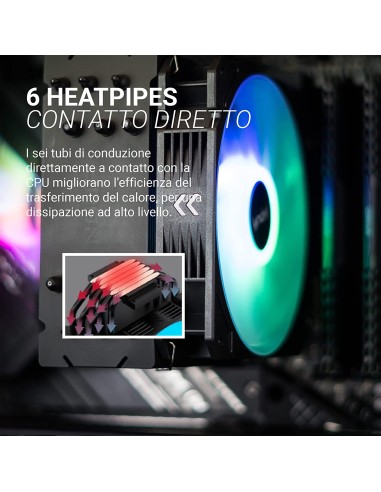 Noua Arcade ARGB Dissipatore per CPU Intel AMD