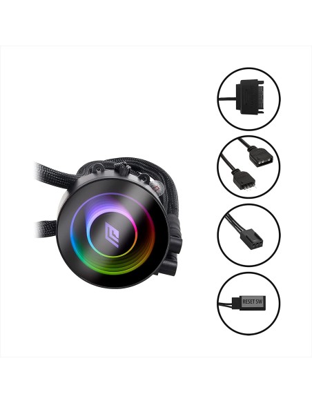 Noua Siberus TR360 ARGB Dissipatore a Liquido per CPU Intel AMD