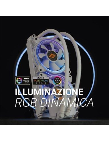 Noua Siberus TR241 White ARGB Dissipatore a...