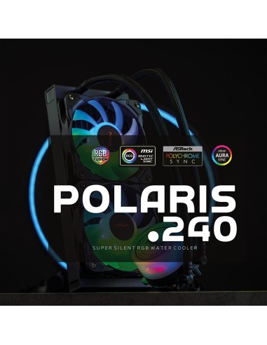 Noua Polaris LM240 ARGB Dissipatore a Liquido...