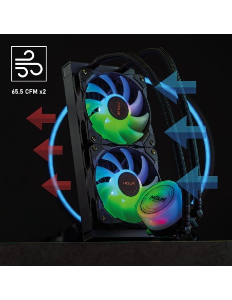 Noua Polaris LM240 ARGB Dissipatore a Liquido per CPU Intel AMD