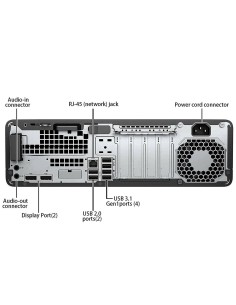 PC Computer Ricondizionato HP EliteDesk 800 G4 SFF Intel... 2