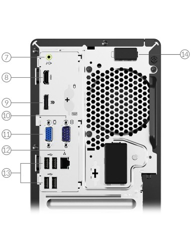 PC Computer Ricondizionato Lenovo V50T Micro...