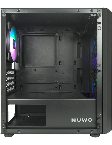 Nuwo Blitz R24 Case Micro-ATX Nero 3 Ventole...