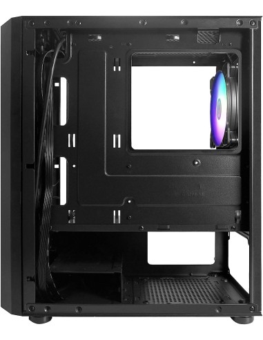 Nuwo Blitz R24 Case Micro-ATX Nero 3 Ventole...